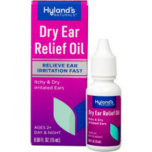 Hyland&#39;s Naturals Dry Ear Relief Oil 15 ml Exp 10/2024 - £10.94 GBP