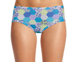 No Boundaries Women&#39;s Cotton Hipster Panties Size SMALL Blue Tile Floral - $11.17