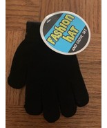 Womens Fashion Hat (Gloves Only) Black -One Size Fits All-VERY WARM-BRAN... - $8.79