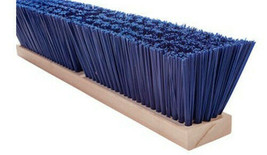 Magnolia Brush #6418 18&quot; Blue Polystyrene Heavy Gauge Push Broom Head - $47.95
