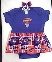 Embroidered Infant Bodysuit Skirt Phoenix Suns Future Fan 24 months + ba... - $21.95