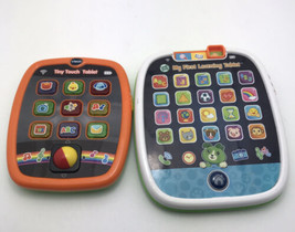 Lot of Vtech Baby Tiny Touch Tablets Babies ABC Animals Numbers Light Up Sounds  - £20.95 GBP