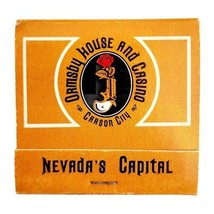 Ormsby House And Casino Vintage Matchbook Carson City Nevada Unstruck E34m5 - $24.99