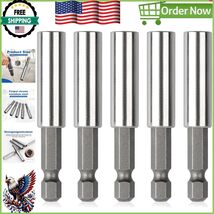 Versatile 2.36 Inch Magnetic Hex Shank Extensions for Impact Drivers - 5... - $21.25 CAD