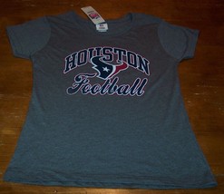 Vintage Style Women&#39;s Teen Houston Texans Nfl Football T-Shirt Medium New w/ Tag - £15.82 GBP
