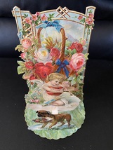 Victorian Fold Out 3D Angel Valentine&#39;s Day Card  - $35.00