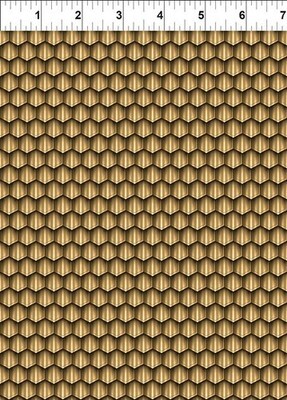 Cotton Legendary Journeys Dragon Scales Geometric Fabric Print by Yard D... - $14.95