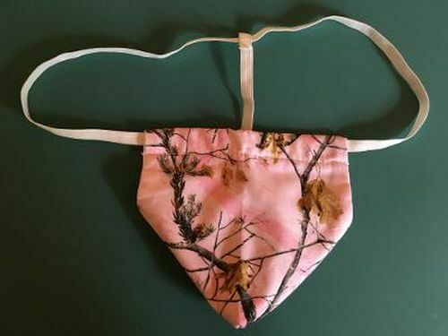New Mens Soft Pink REALTREE CAMO Camoflauge Gstring Thong Lingerie Under... - $19.99