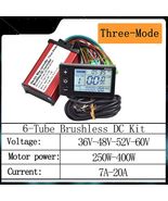36V 48v 60v BLDC Controller Kit Electric Bicycle 250w 400W Scooter LCD d... - $50.04