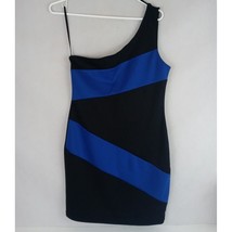 Lily Rose Women&#39;s Black &amp; Blue Dress Size Medium - £9.98 GBP
