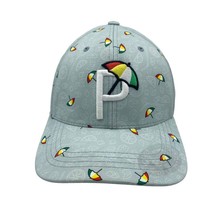 Arnold Palmer P Puma Umbrella Pattern Hat Cap Golf Snap Back Flexfit 110 Bayhill - $27.00