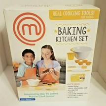 MasterChef Junior Baking Kitchen Set - 7 Pc. Kit Includes Real Cooking Tools  - £27.62 GBP