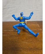 Power Rangers DinoThunder Blue Action Figure McDonald&#39;s 4.5” Tall Ranger... - $73.79 MXN
