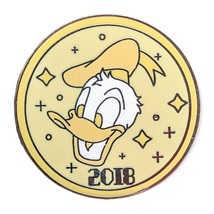 Donald Duck Disney Pin: 2018 Parks Logo - £10.33 GBP