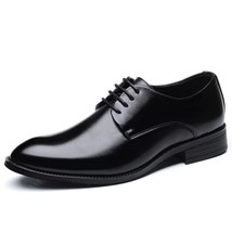men wedding shoes microfiber leather formal business pointed toe for man dress s - £39.42 GBP