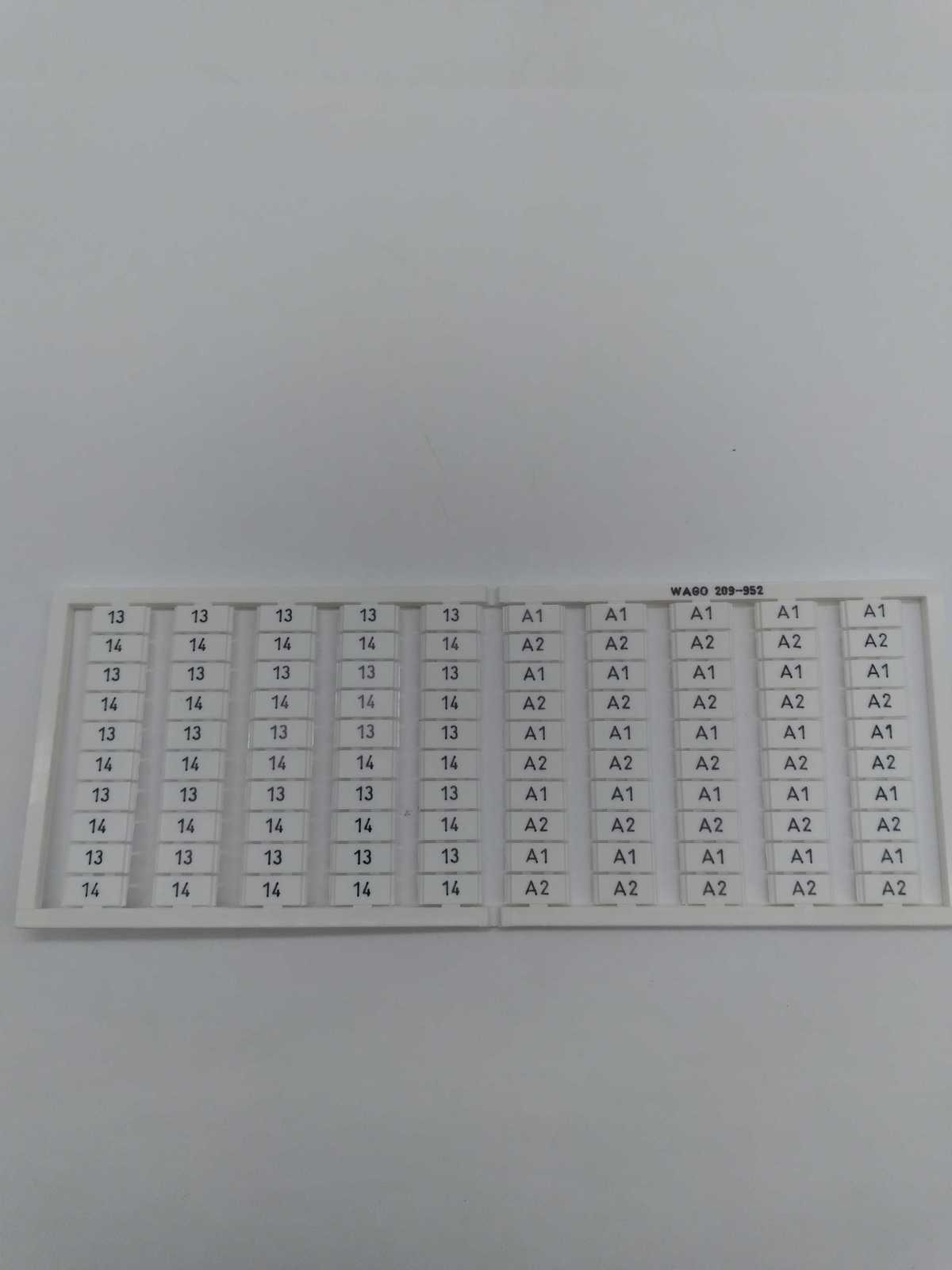 NEW Wago 209-952 Terminal Block Marking Card - $5.80