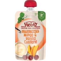 Heinz Mango Vanilla Custard Pouch 120g 8m+ - $64.42