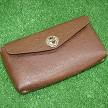 Vintage Bike Bag Bicycle Repair Tools Brown Saddle Pouch Soviet USSR 1970&#39;s - £22.15 GBP