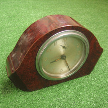 Vintage Mantle Alarm Clock FOREIGN For Spares and Repair - £25.43 GBP