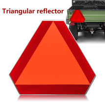 Warning Alert Slow Moving Vehicle Reflective Caution Sign Triangle Truck Sticker - £15.97 GBP