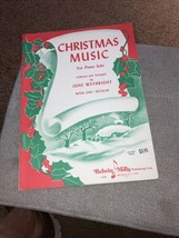 Christmas Music For Piano Solo June Weybright - £5.37 GBP