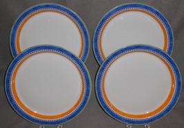 Set (4) Dansk Bistro Kobenhavn Pattern Dinner Plates - £93.33 GBP