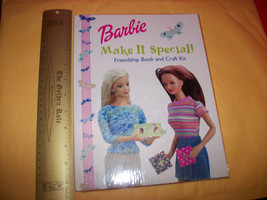 Barbie Doll Craft Kit Art Make It Special Papercraft Friendship Book New Sticker - £7.60 GBP