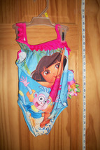 Dora The Explorer Baby Clothes 3T Toddler Girl Swimsuit Monkey Bathing Swim Suit - £11.38 GBP