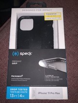 Speck Presidio Grip Case for Apple iPhone 11 Pro Max (Black) Retails $44.99 - $9.99