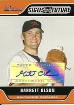 2006 Bowman Signs Of The Future Garrett Olson SOF-GO Orioles - £4.80 GBP