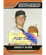2006 Bowman Signs Of The Future Garrett Olson SOF-GO Orioles - £4.80 GBP