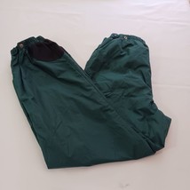 Columbia Jogger Pants Mens L Green Windbreaker Lined Hiking F6 SM8210 Sportswear - $17.41