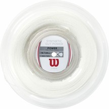Wilson - WRZ905100 - Synthetic Gut Power 16 Tennis String - 200M Reel - White - £63.92 GBP