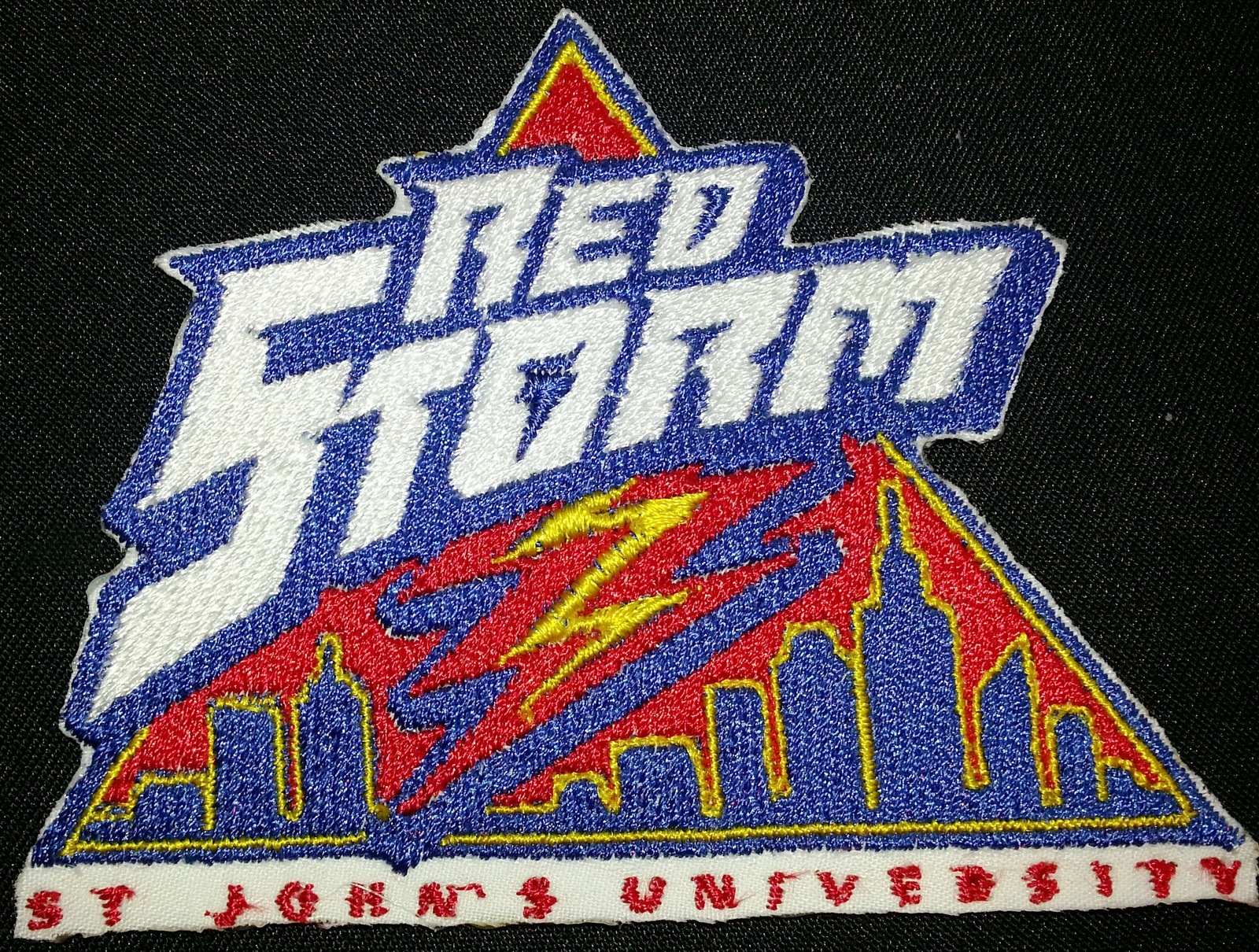 St. Johns Red Storm logo Iron On Patch