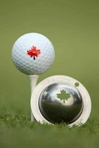 Tin Cup Maple Leaf Golf Ball Custom Marker Alignment Tool Pack of 2 - £20.23 GBP