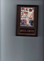 David Justice Plaque Baseball Atlanta Braves Mlb C - £0.77 GBP