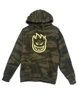 Spitfire Hoodie Mens Small Camo Green Flamehead Graphic Skateboarding Pu... - $510.07 MXN