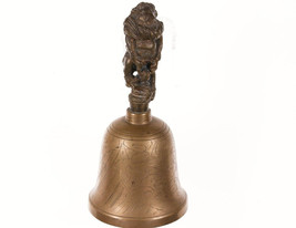 Antique Japanese Bronze Oni Figural Table Bell - $706.86