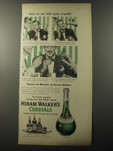 1953 Hiram Walker&#39;s Cordials Ad - How to set Irish eyes a&#39;smilin&#39; - £14.54 GBP