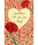 Sweetheart I&#39;ll Love You Always - Valentines Greeting Card - V2503-11 - $51.41 MXN