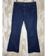 Talbots 12 P/31 Petite Heritage Boot Dark Blue Jeans 2010 - £18.43 GBP