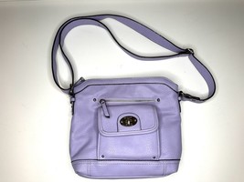 Born BOC Concept Purse Faux Leather Crossbody Handbag Shoulder Bag Vegan Purple - £5.32 GBP