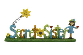 Blossom Bucket Secret Sister with Flowers and Sun Friendship Figurine - £2.26 GBP