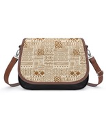 Mondxflaur Traditional Stripes Messenger Bag for Women PU Leather Crossb... - $503.52 MXN