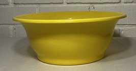 Packerware Large Bowl 12” Yellow Vintage  - £13.35 GBP