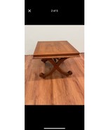 Vintage Wood Small Square Side Table - $924.37 MXN