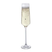 Personalised Dartington Romance Glitz Pair of Champagne Flutes Glasses - Add You - £53.36 GBP