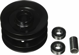 Mower Drive Double Pulley &amp; Bearings For 42&quot; Deck Cub Cadet LT1018 MTD 7... - £36.66 GBP