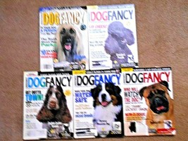5 - Dog Fancy Magazines Issues 1-2000, 1-2002, 2-2003, 1-2004 - £13.44 GBP