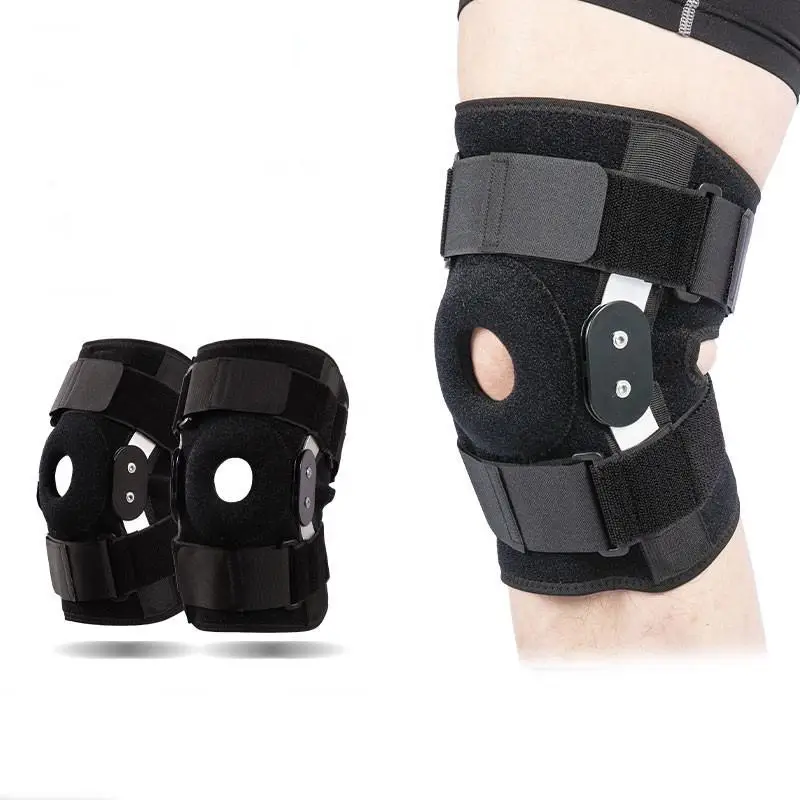 Patella Hinged Knee ces Orthopedic For Knee Pain With Sp Compression Removable S - £122.15 GBP